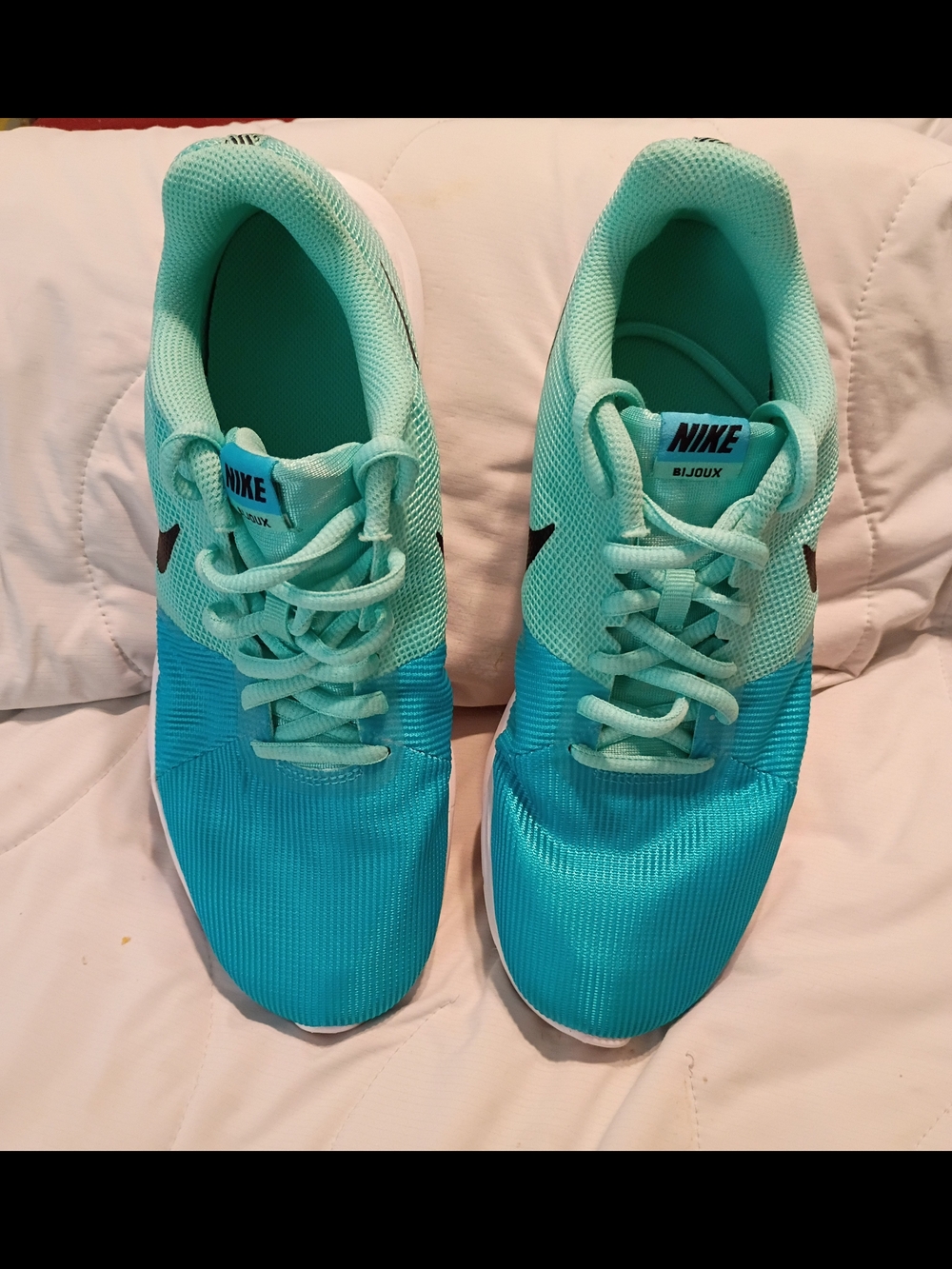 Nike NWOT Flex Bijoux Women's Teal/Mint Green Training Shoes Size US 7.5 (6Y)